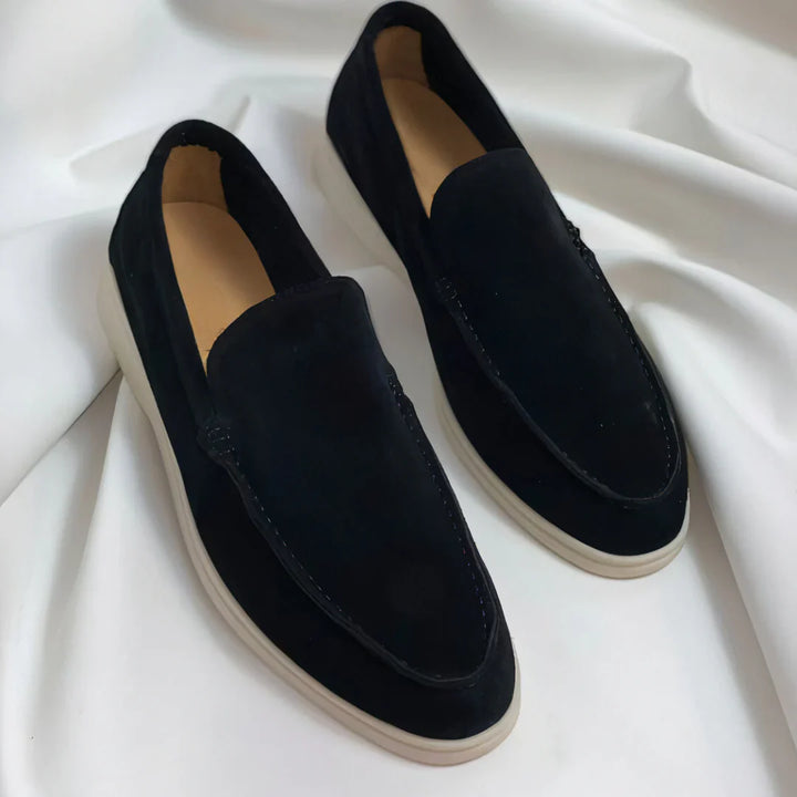 Schuhe aus Vintage Leder für Herren im Loafer-Stil