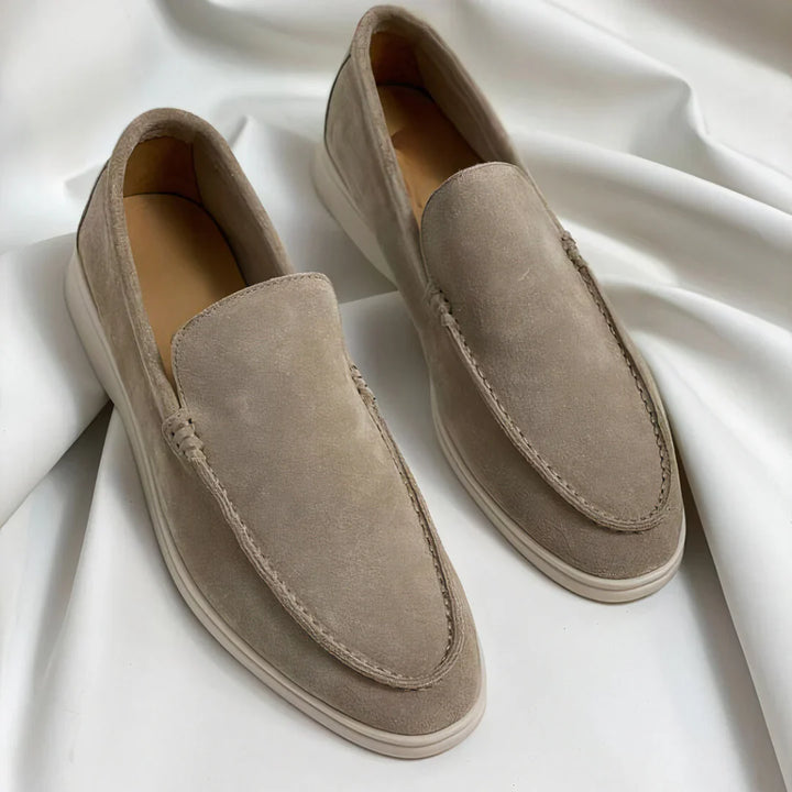 Schuhe aus Vintage Leder für Herren im Loafer-Stil