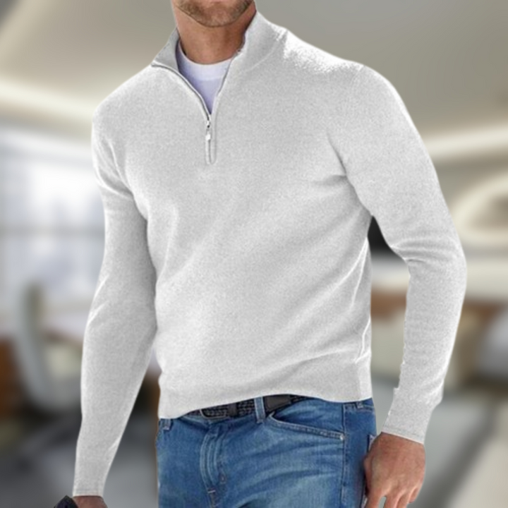 Paride  | Hoher Nackenpullover mit Reißverschluss
