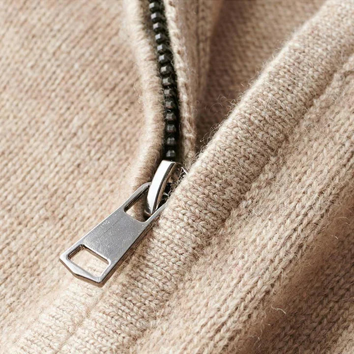 Paride  | Hoher Nackenpullover mit Reißverschluss
