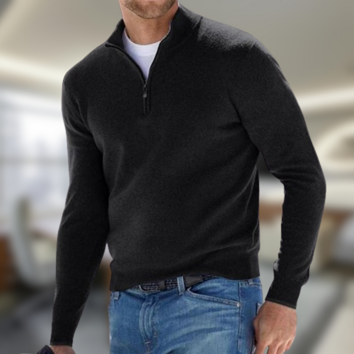 Paride  | Hoher Nackenpullover mit Reißverschluss