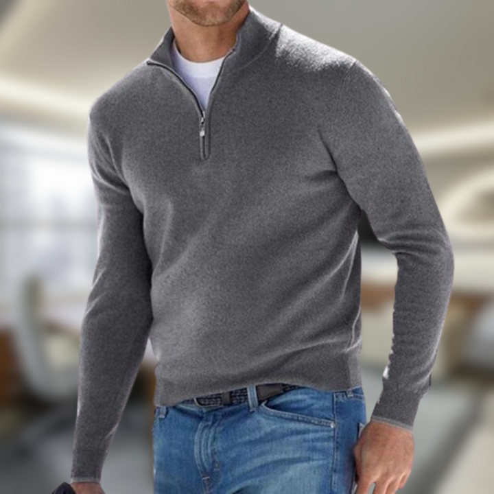 Paride  | Hoher Nackenpullover mit Reißverschluss