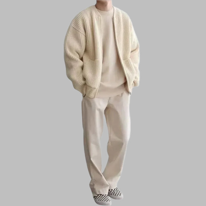 Daniel | Trendige Strickjacke