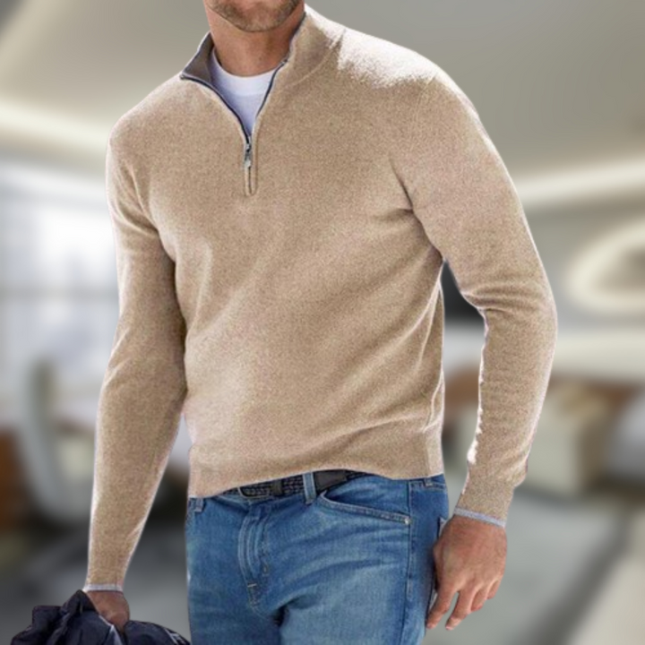 Paride  | Hoher Nackenpullover mit Reißverschluss