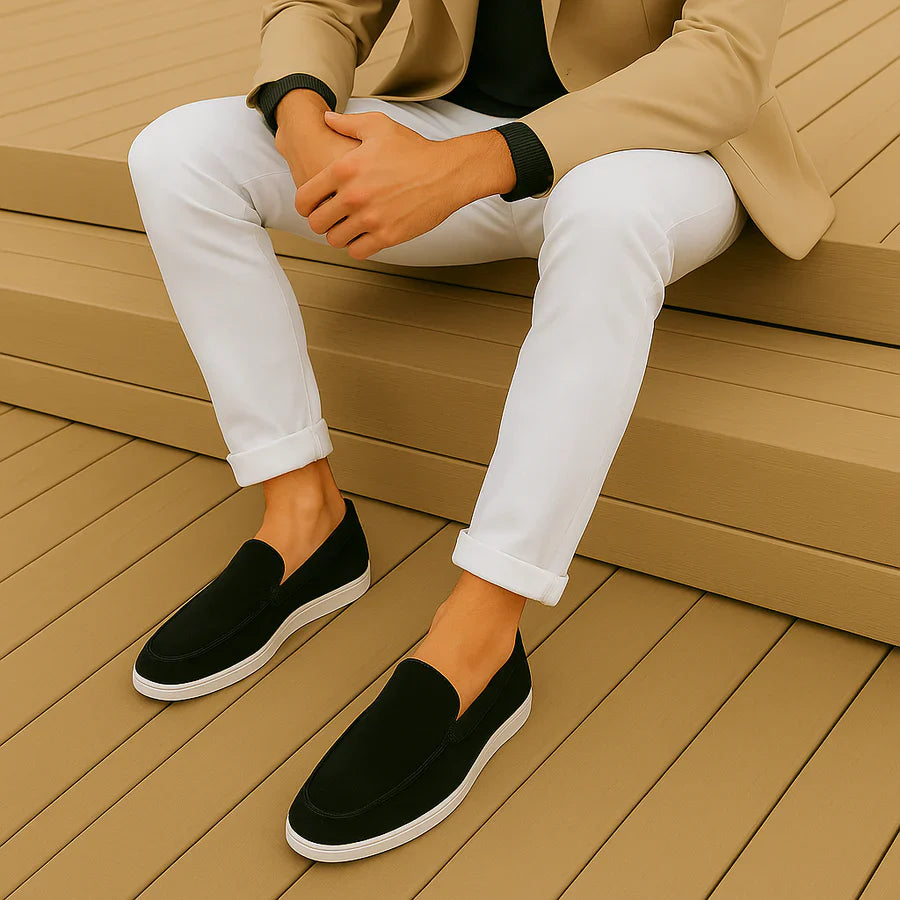 Elegante Wildleder-Loafer