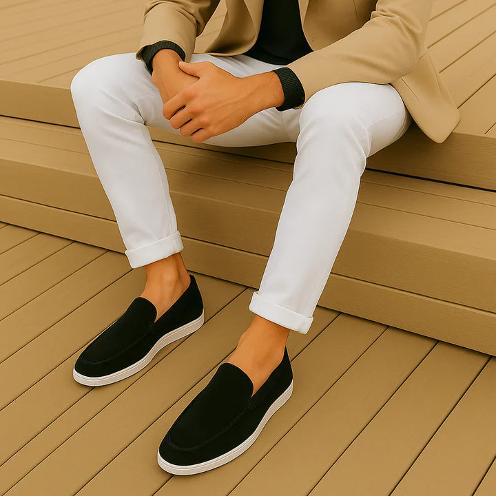 Elegante Wildleder-Loafer