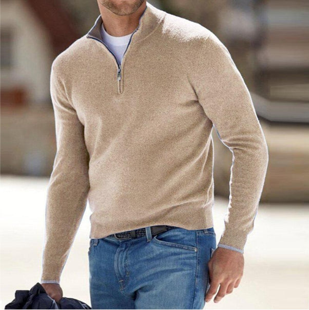 Vantano | Halber Reißverschluss Pullover