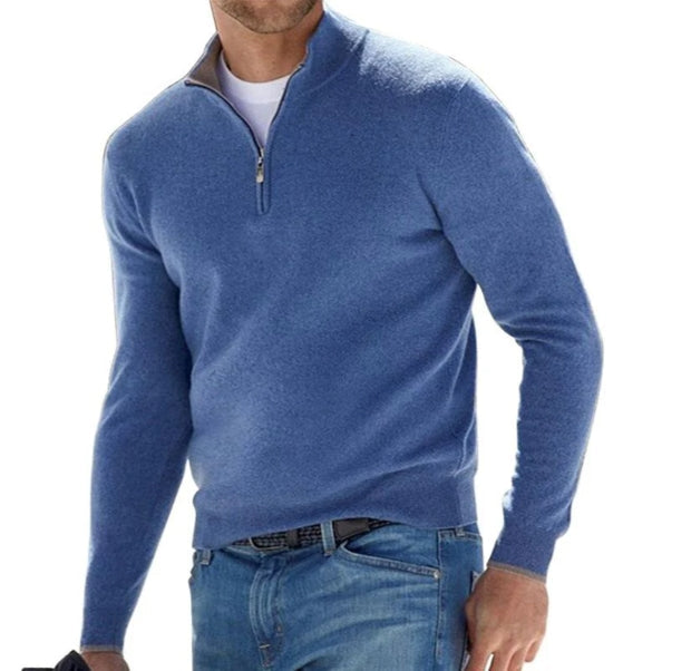 Vantano | Halber Reißverschluss Pullover