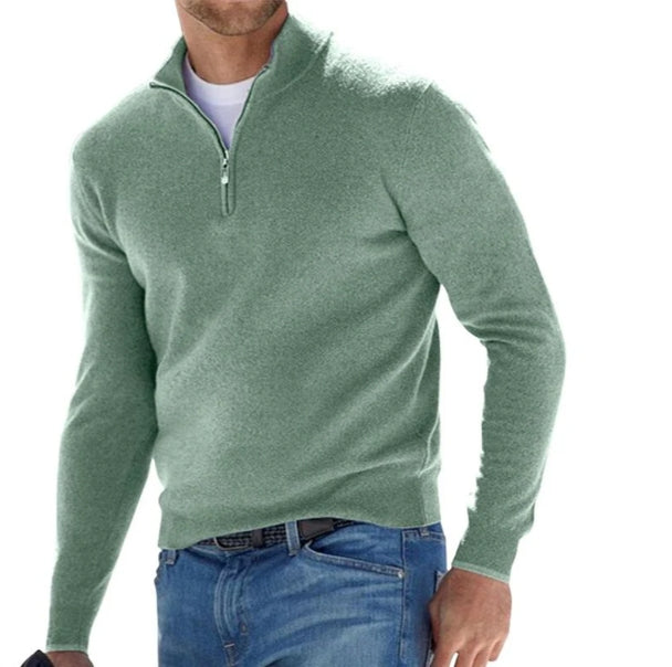 Vantano | Halber Reißverschluss Pullover