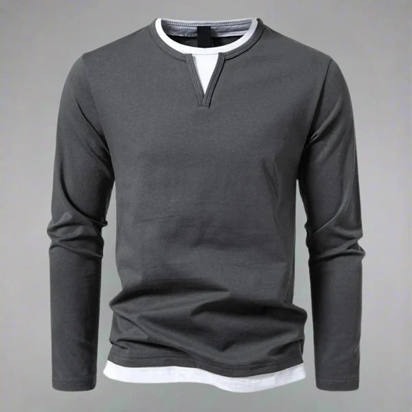 Ryan | Minimalistischer Langarmpullover