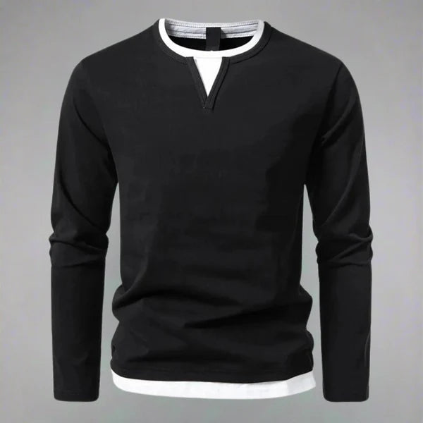 Ryan | Minimalistischer Langarmpullover