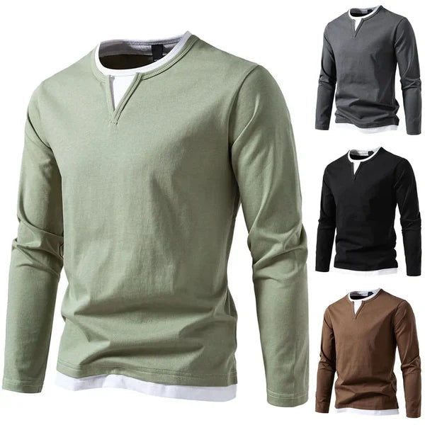 Ryan | Minimalistischer Langarmpullover