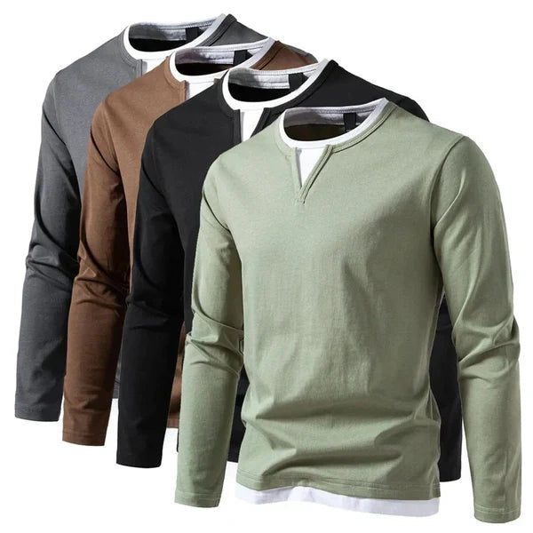 Ryan | Minimalistischer Langarmpullover