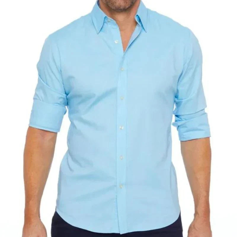 Lionel™ | Knitterfreies Zip-Up-Shirt