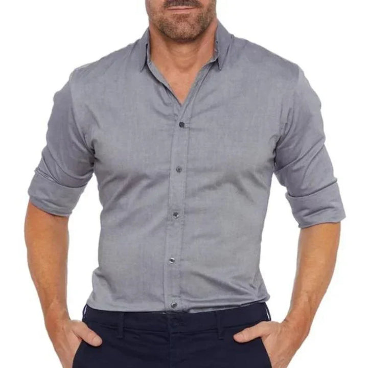 Lionel™ | Knitterfreies Zip-Up-Shirt
