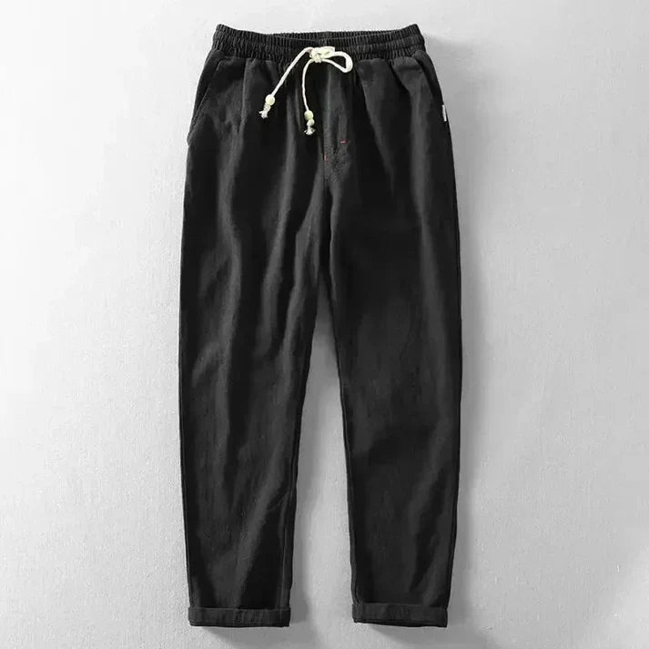BRANDON | SOMMERLICHE LEINENHOSE